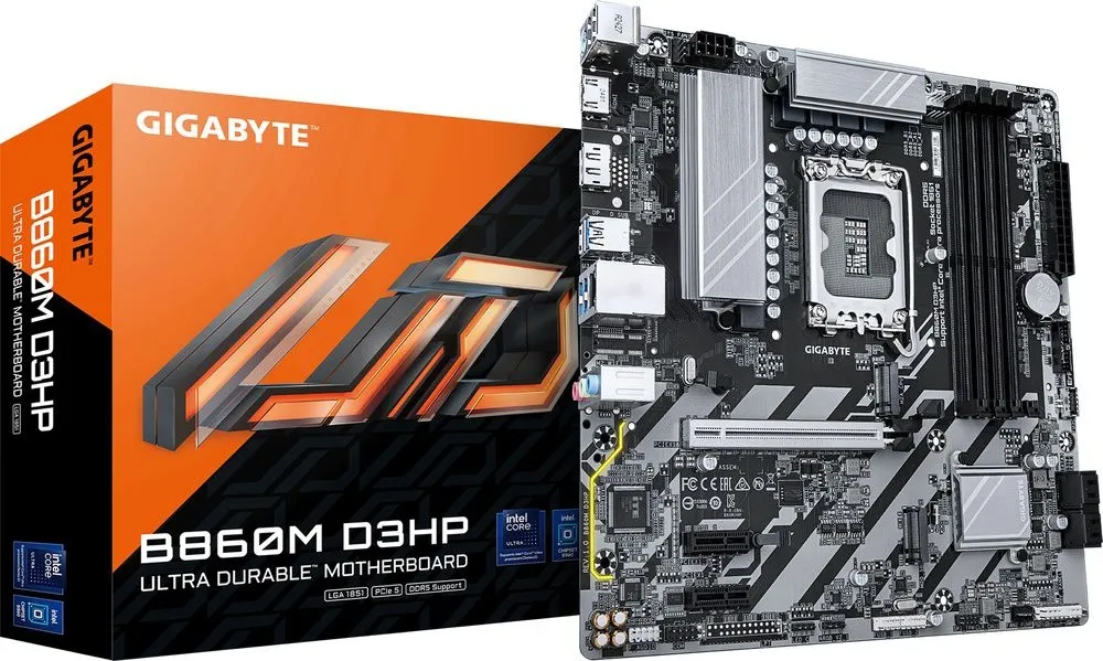 לוח אם Gigabyte B860M D3HP Micro-ATX