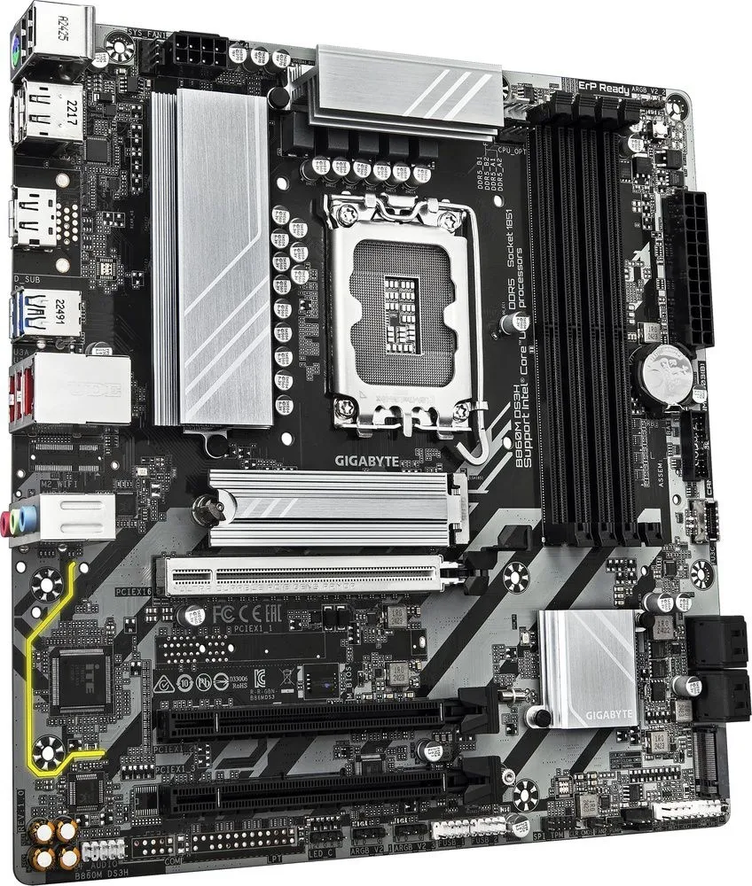 לוח אם Gigabyte B860M DS3H Micro-ATX