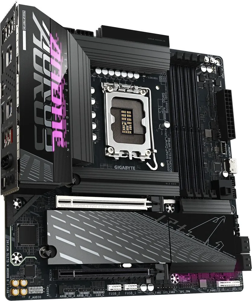 לוח אם Gigabyte B860M A ELITE WIFI6E Micro-ATX