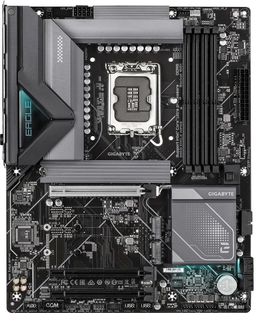 לוח אם Gigabyte B860 EAGLE WIFI6E ATX