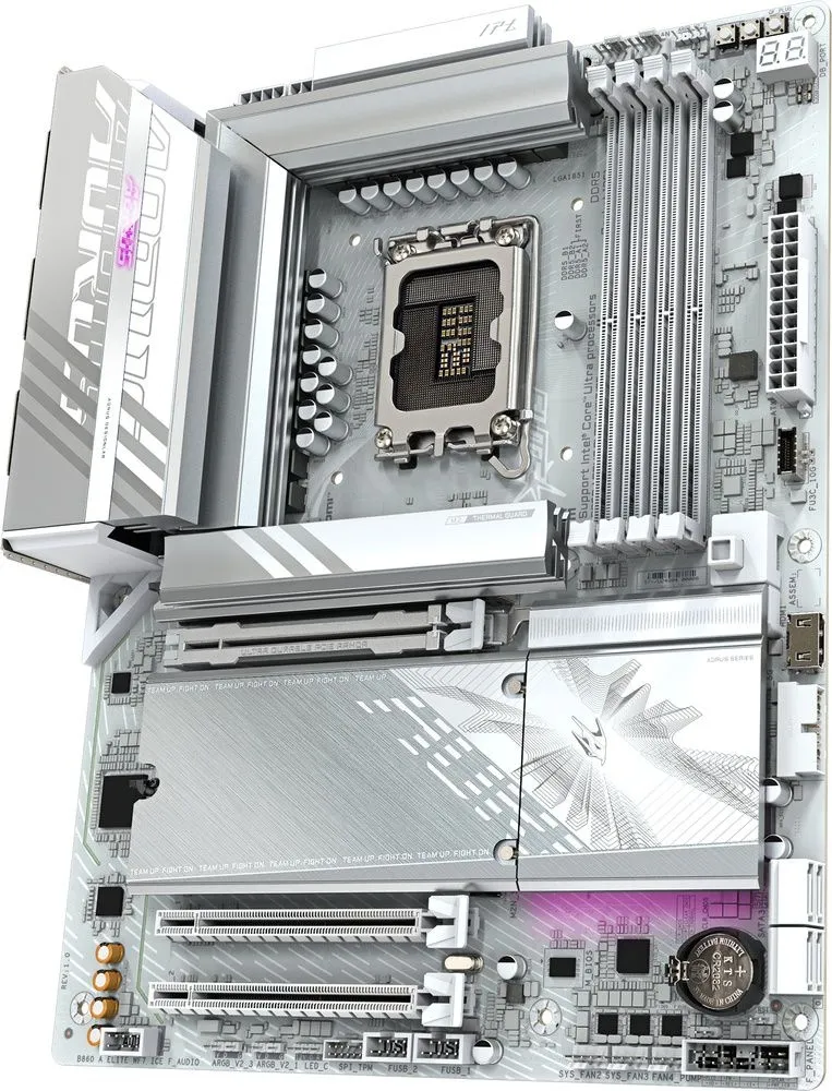 לוח אם Gigabyte B860 A ELITE WF7 ICE ATX