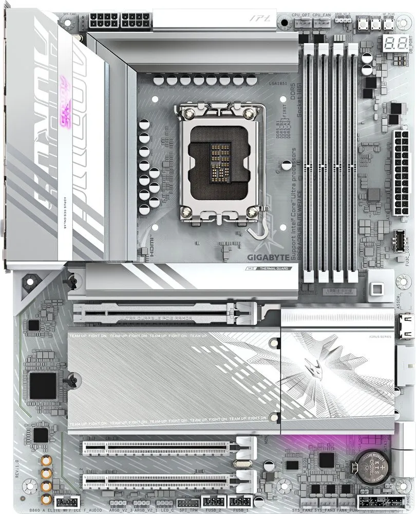 לוח אם Gigabyte B860 A ELITE WF7 ICE ATX