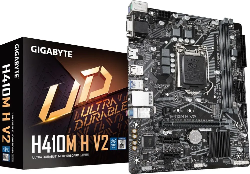 לוח אם Gigabyte H410M H V2 2.0 Micro-ATX