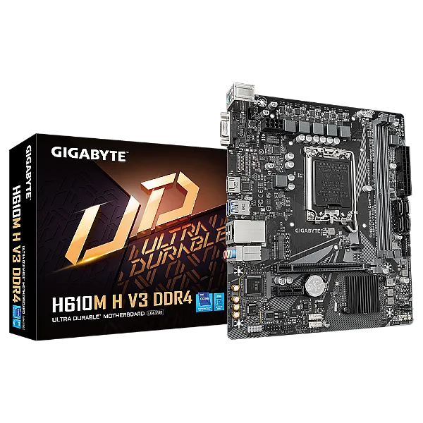 לוח אם Gigabyte H610M H V3 DDR4 Micro-ATX LGA 1700 DDR4