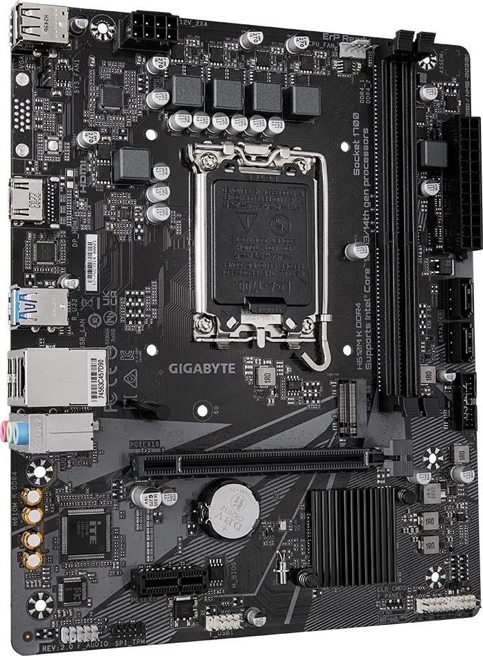 לוח אם Gigabyte H610M K DDR4 2.0 Micro-ATX