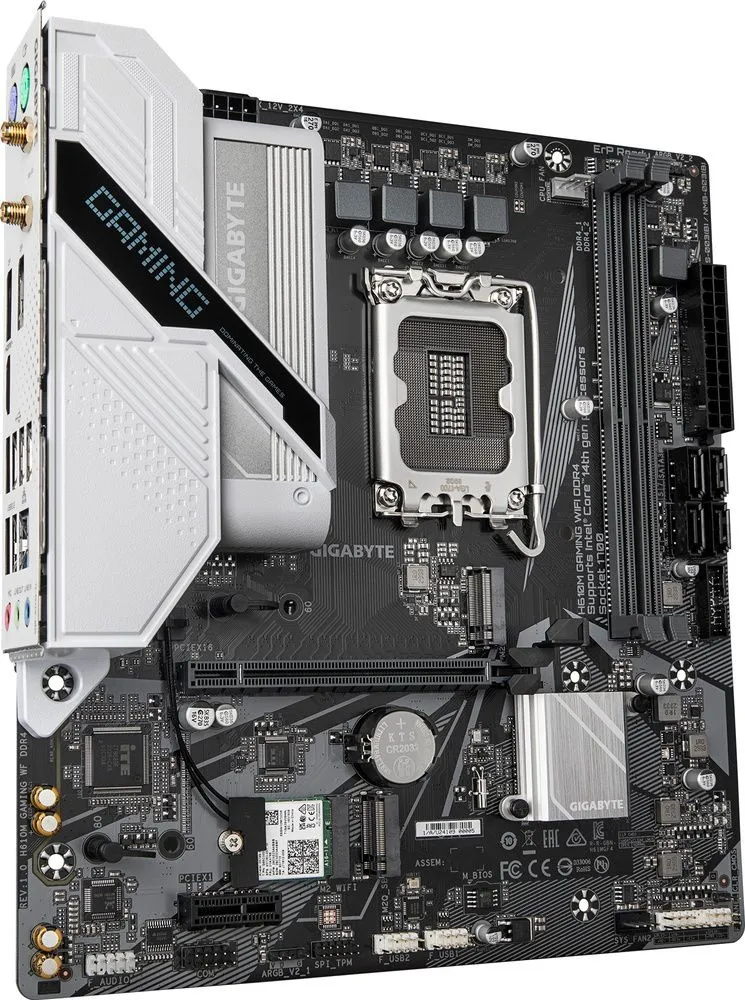 לוח אם Gigabyte H610M GAMING WF DDR4 Micro-ATX