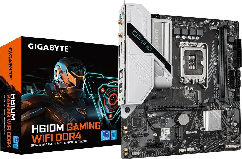 לוח אם Gigabyte H610M GAMING WF DDR4 Micro-ATX