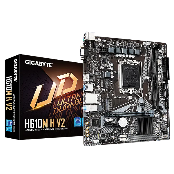 לוח אם Gigabyte H610M H V2 Micro-ATX LGA 1700 DDR5
