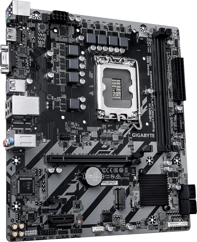 לוח אם Gigabyte H810M H 1.0 Micro-ATX
