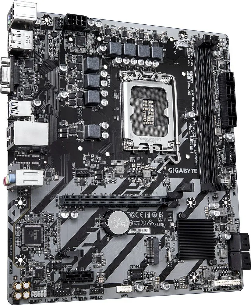 לוח אם Gigabyte H810M S2H 1.0 Micro-ATX