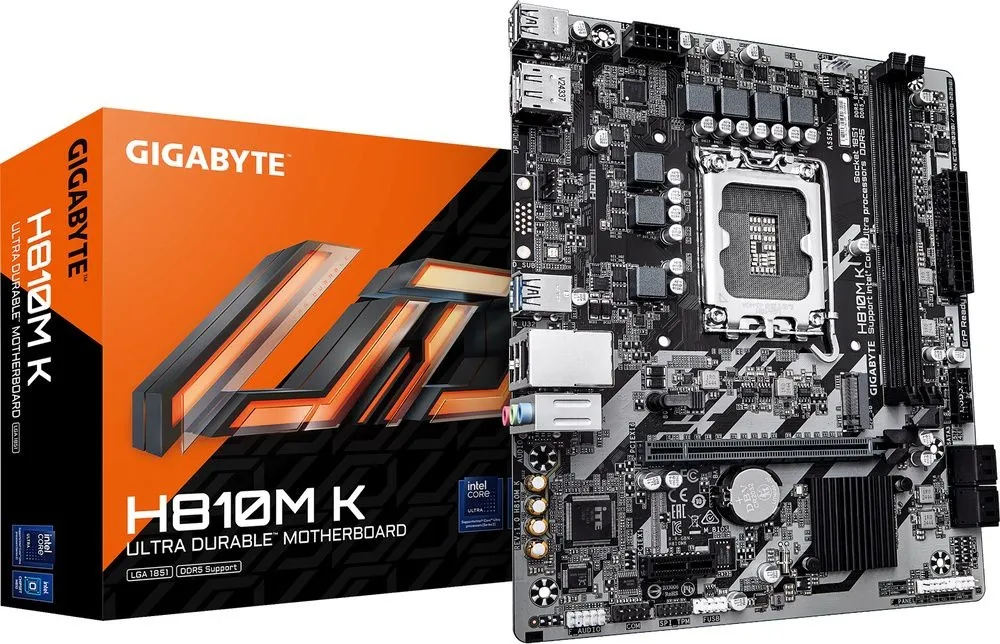 לוח אם Gigabyte H810M K Micro-ATX