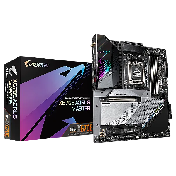 לוח אם Gigabyte X670E Aorus Master 1.1 ATX AM5 DDR5