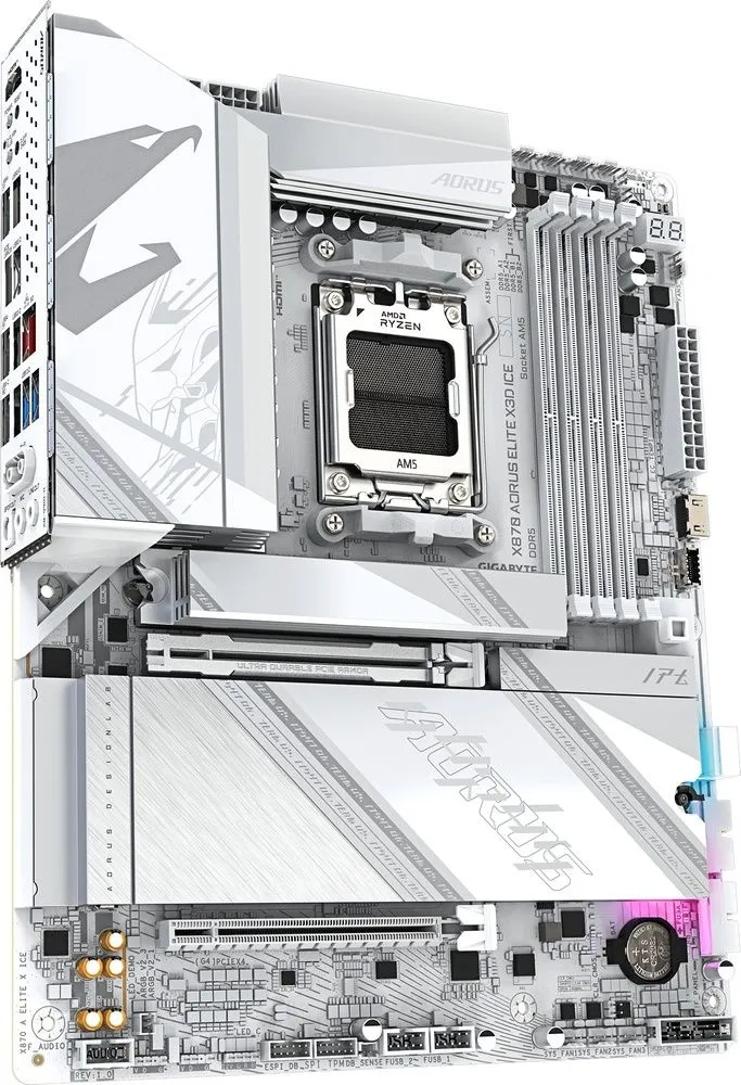 לוח אם Gigabyte X870 A Elite X ICE ATX AM5