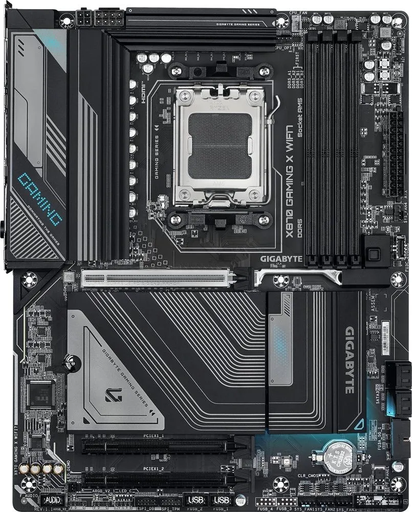 לוח אם Gigabyte X870 Gaming X Wifi7 ATX AM5
