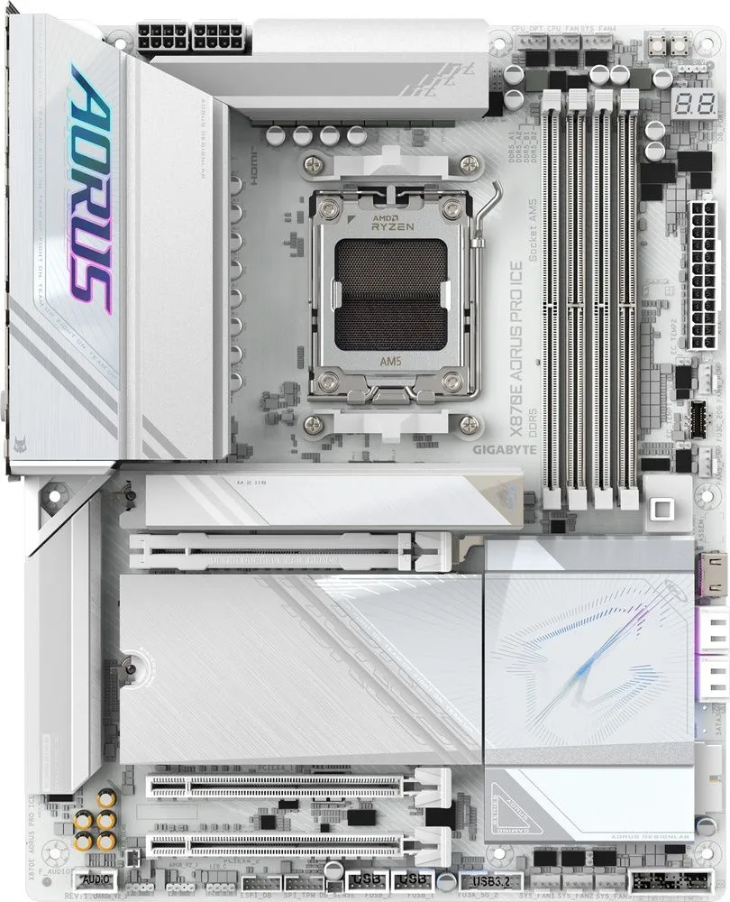 לוח אם Gigabyte X870E AORUS PRO ICE ATX