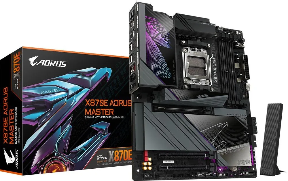 לוח אם Gigabyte X870E AORUS MASTER ATX
