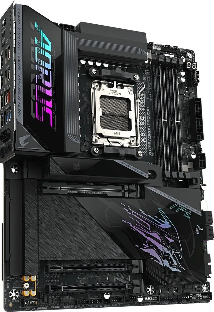 לוח אם Gigabyte X870E A PRO X (X3D) ATX
