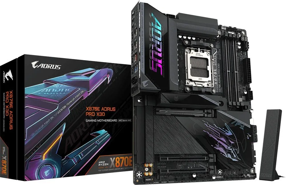 לוח אם Gigabyte X870E A PRO X (X3D) ATX