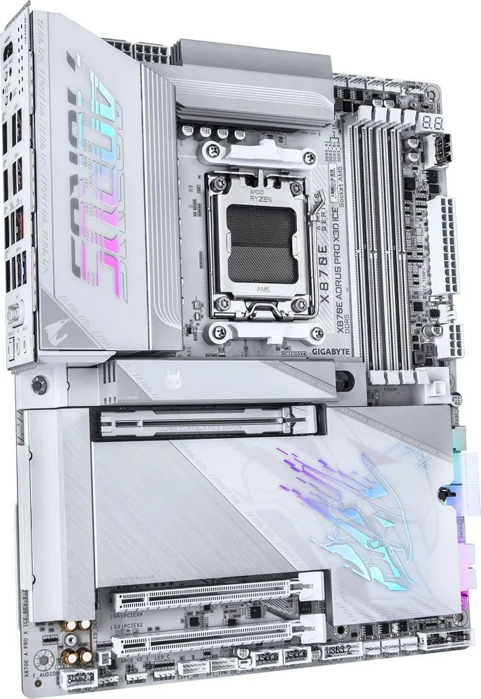 לוח אם Gigabyte X870E A PRO X ICE ATX