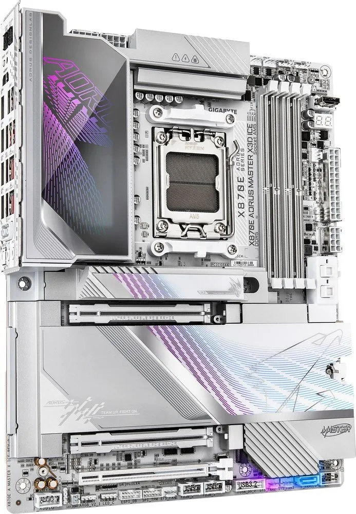 לוח אם Gigabyte X870E A MASTER X ICE E-ATX