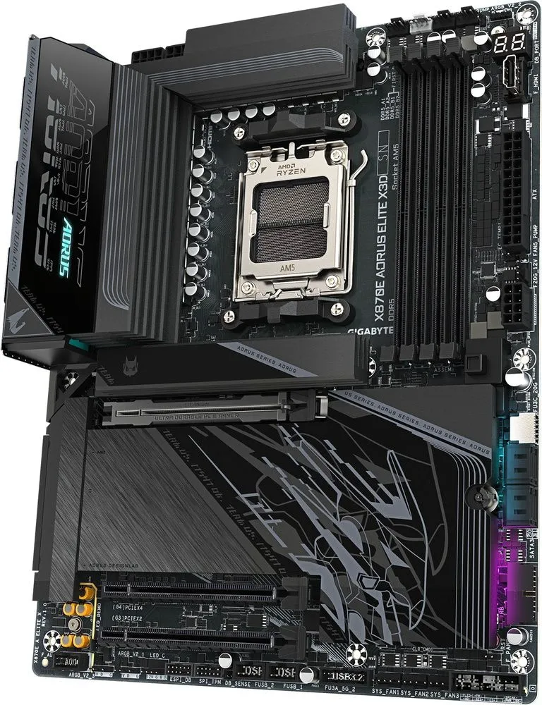לוח אם Gigabyte X870E A ELITE X (X3D) ATX
