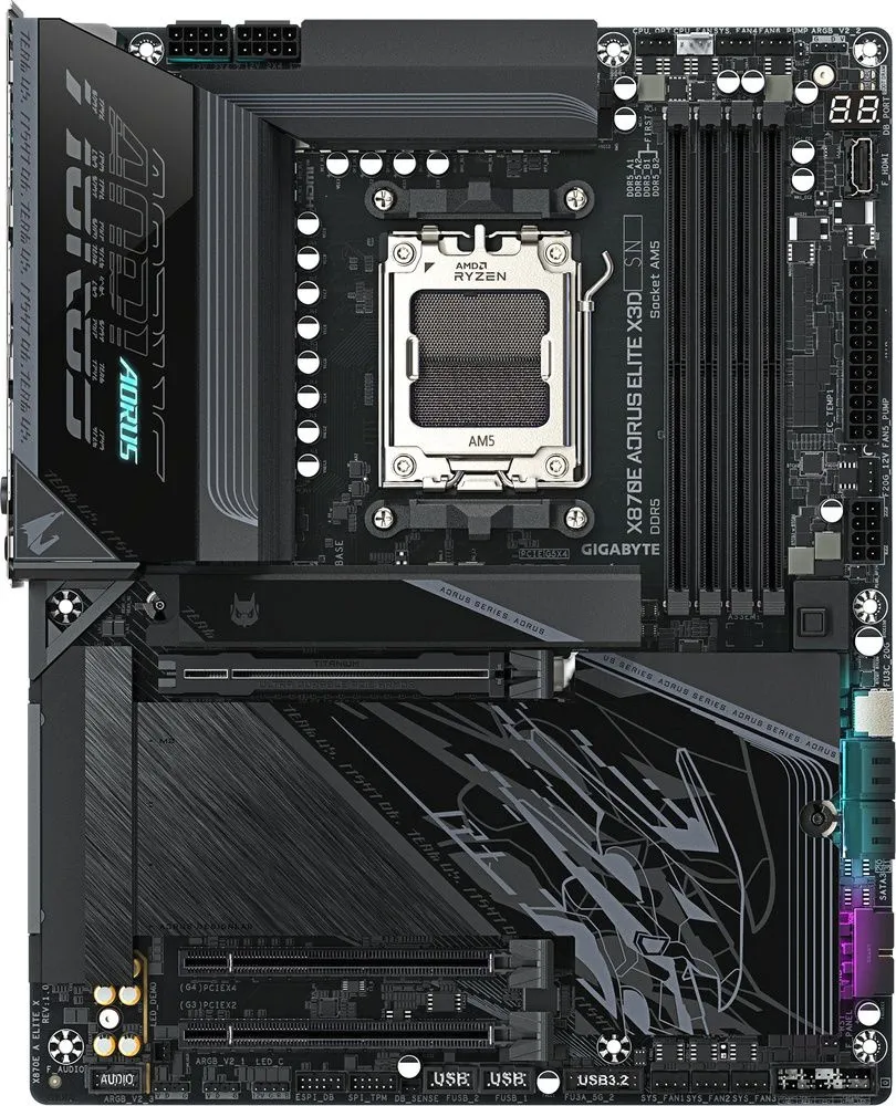 לוח אם Gigabyte X870E A ELITE X (X3D) ATX