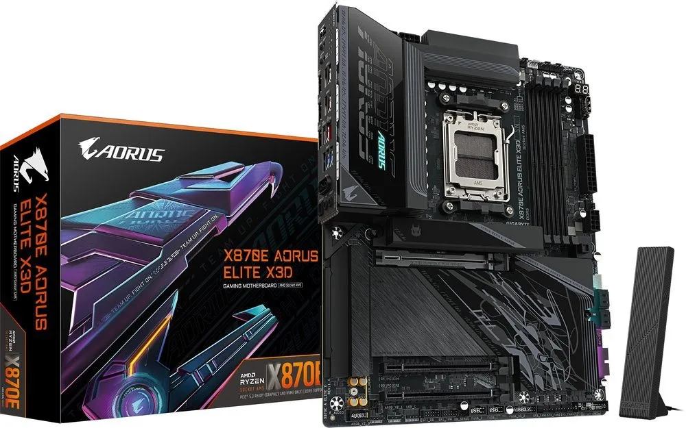 לוח אם Gigabyte X870E A ELITE X (X3D) ATX