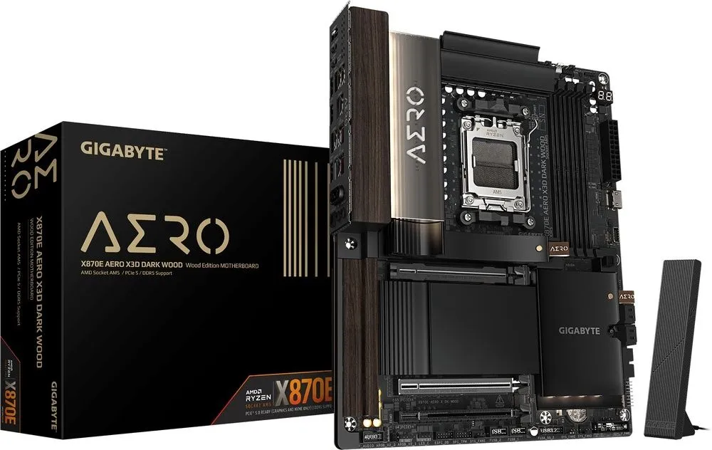 לוח אם Gigabyte X870E Aero X DK Wood ATX AM5