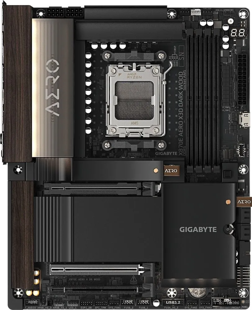לוח אם Gigabyte X870E Aero X DK Wood ATX AM5