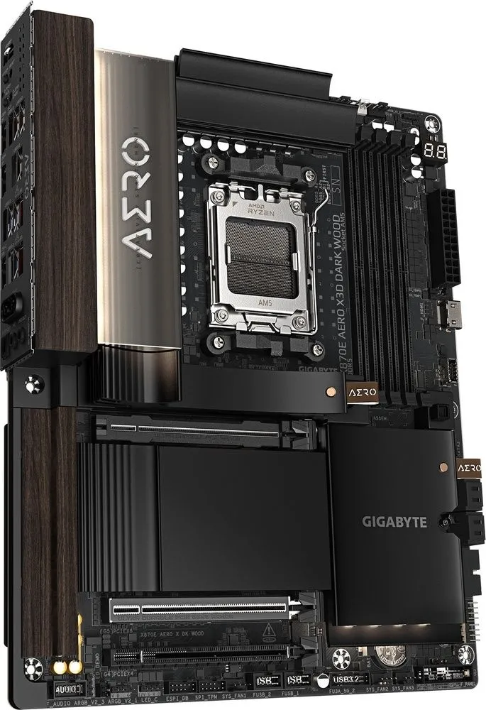 לוח אם Gigabyte X870E Aero X DK Wood ATX AM5