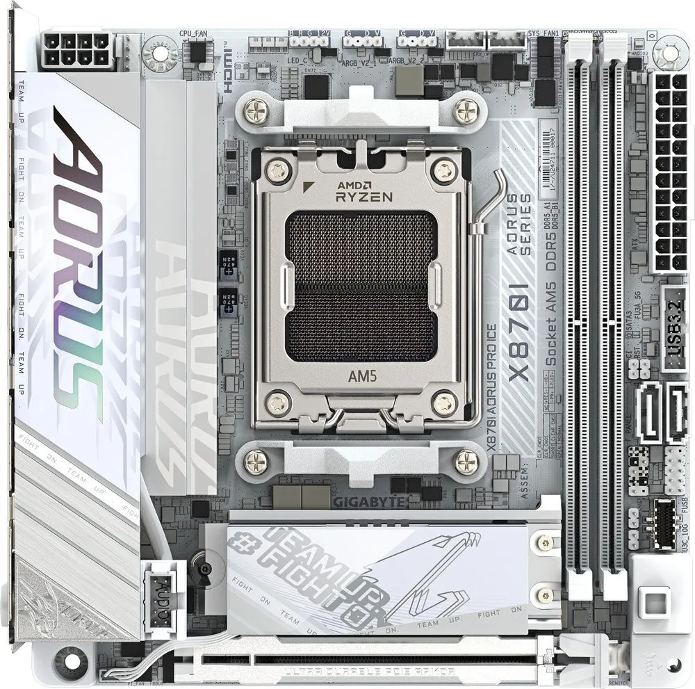 לוח אם Gigabyte X870I AORUS PRO ICE Mini-ITX
