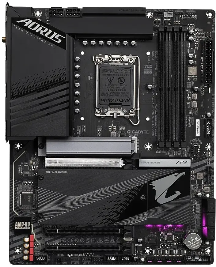 לוח אם Gigabyte Z790 Aorus Elite AX ATX LGA 1700 DDR5
