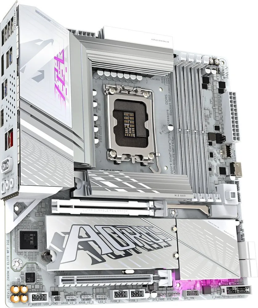 לוח אם Gigabyte Z890M A ELITE WF7 ICE Micro-ATX