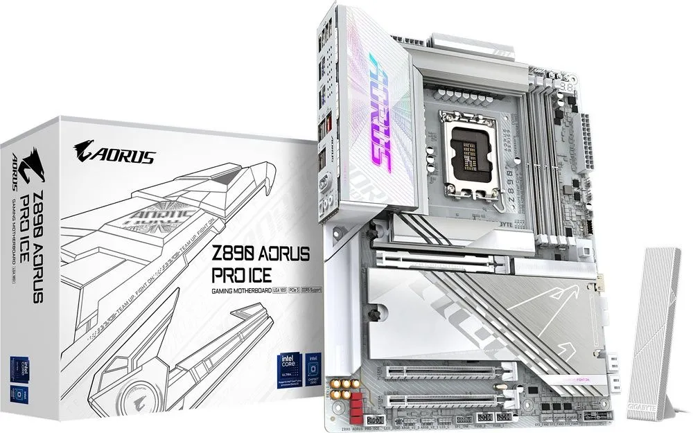 לוח אם Gigabyte Z890 AORUS PRO ICE ATX