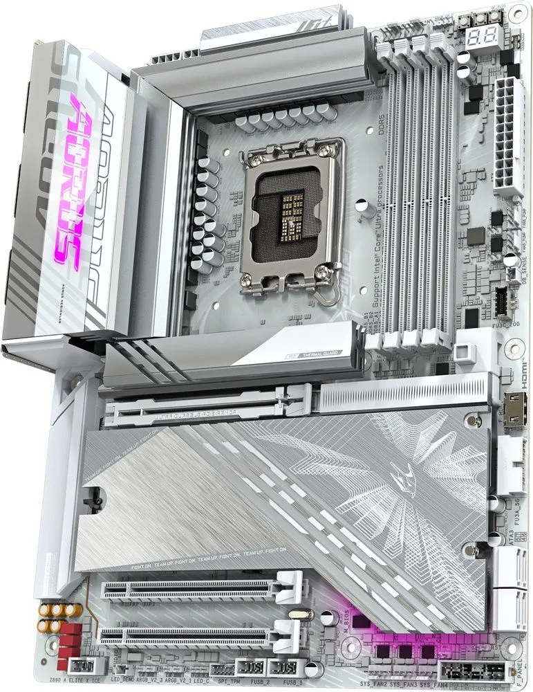 לוח אם Gigabyte Z890 A ELITE X ICE ATX