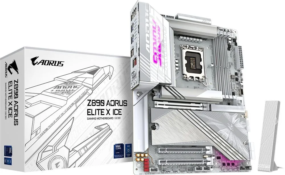 לוח אם Gigabyte Z890 A ELITE X ICE ATX