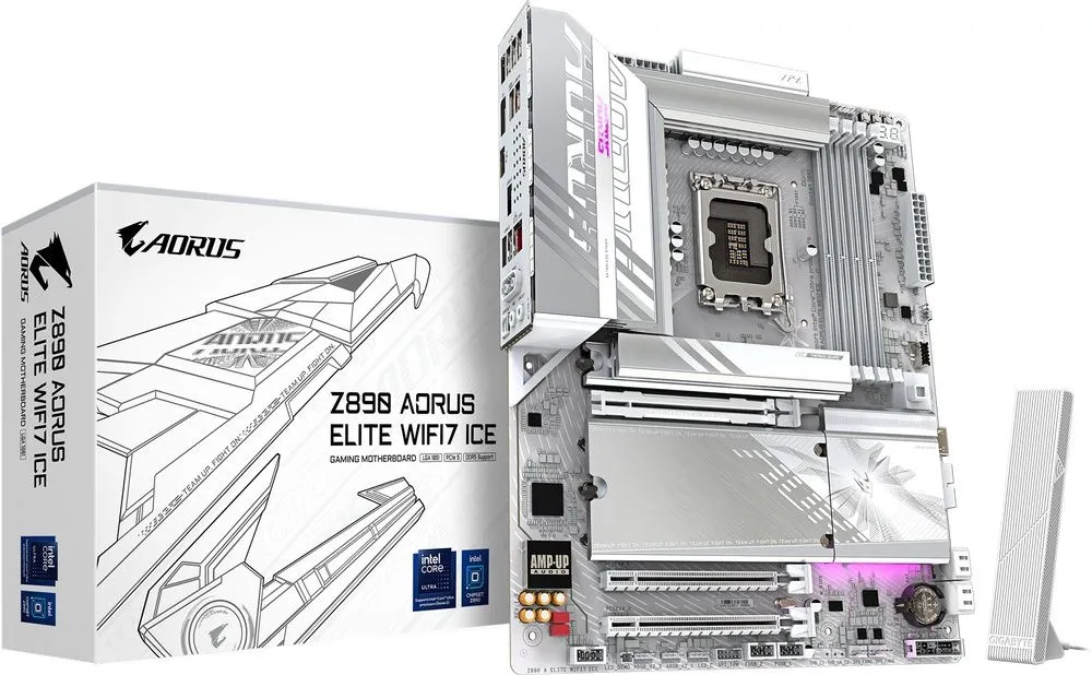 לוח אם Gigabyte Z890 A ELITE WF7 ICE ATX