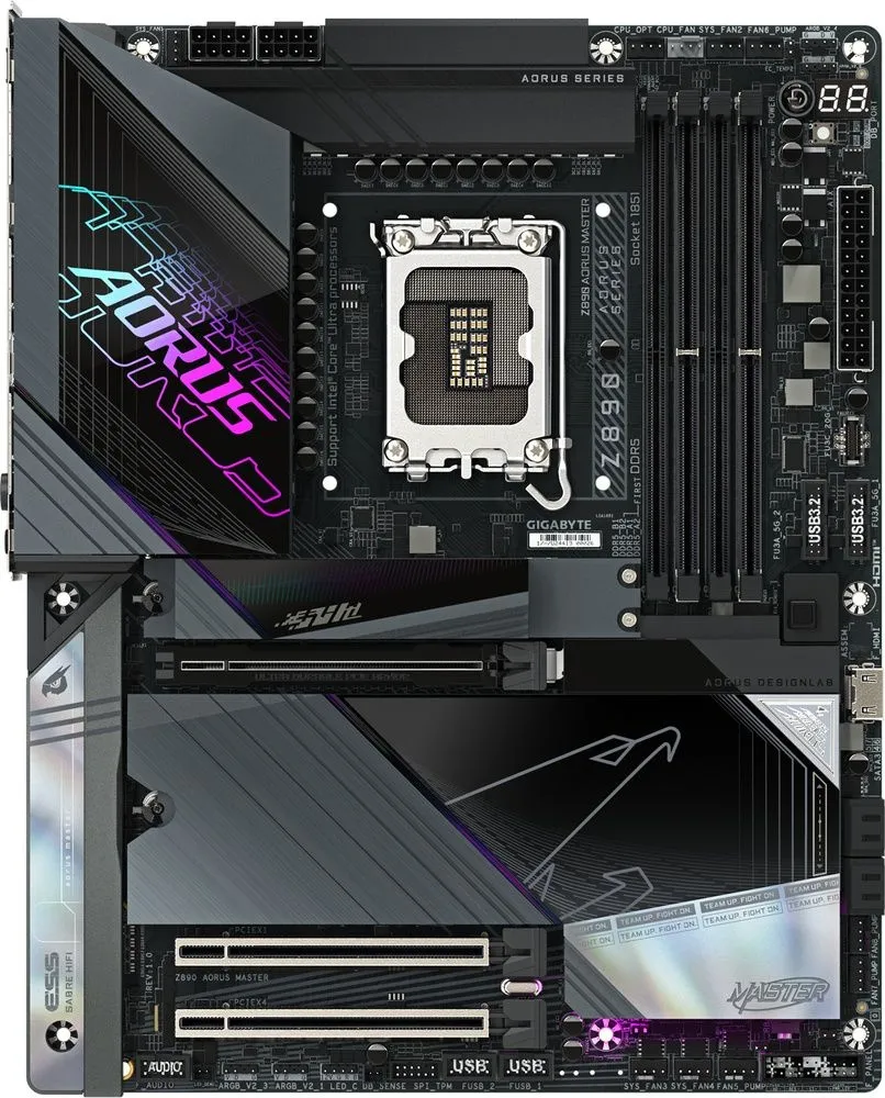 לוח אם Gigabyte Z890 AORUS MASTER ATX