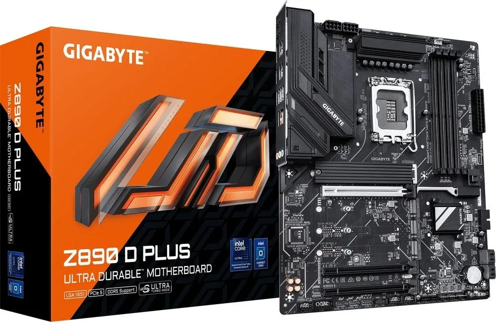 לוח אם Gigabyte Z890 D Plus ATX LGA 1851