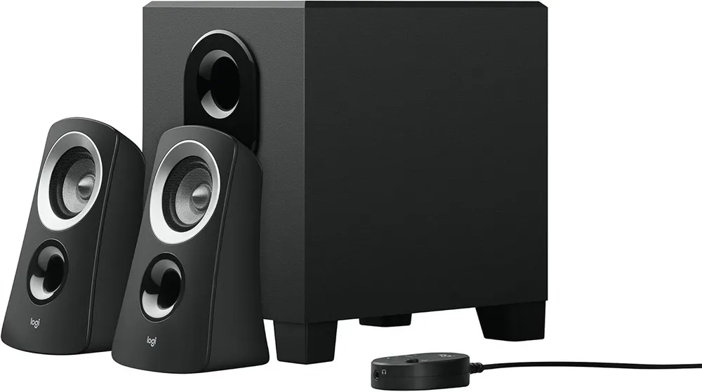 רמקולים למחשב Logitech Z313 2.1 – צבע שחור