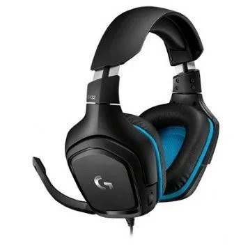 אוזניות גיימינג חוטיות Logitech G432 Black/Blue