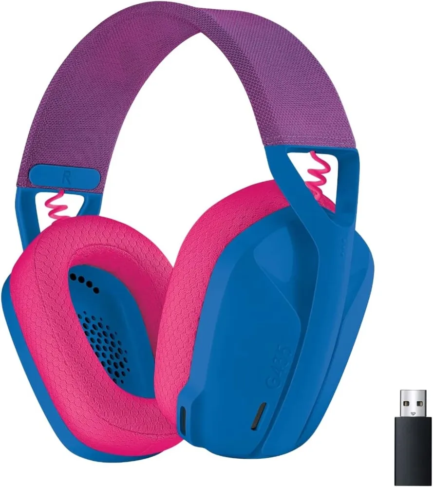אוזניות גיימינג אלחוטיות Logitech G435 Wireless Blue