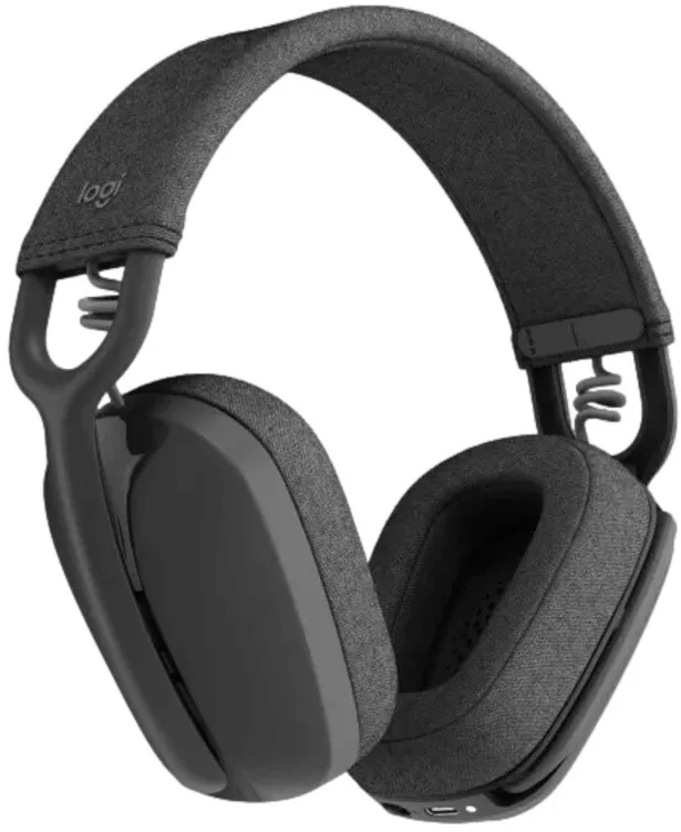 אוזניות קשת אלחוטיות Logitech Zone Vibe 100 בצבע גרפיט