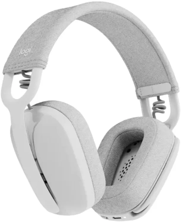 אוזניות קשת אלחוטיות Logitech Zone Vibe 100 בצבע לבן