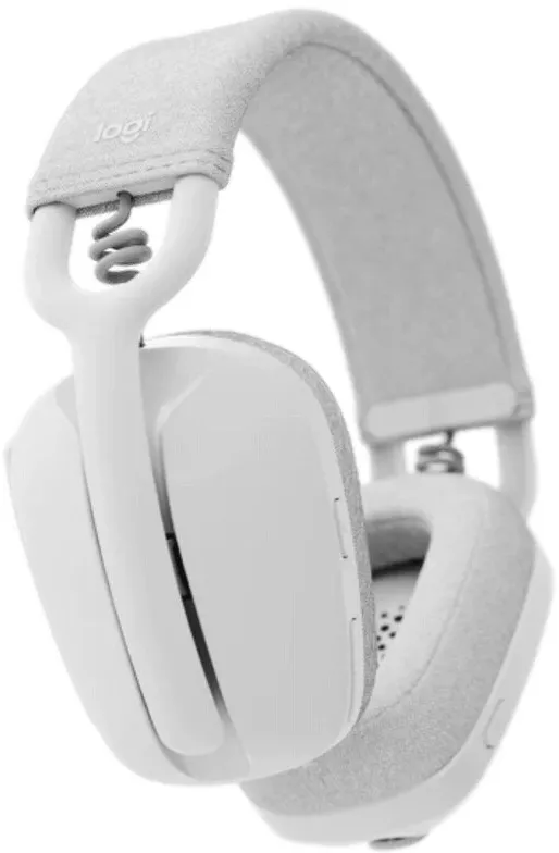 אוזניות קשת אלחוטיות Logitech Zone Vibe 100 בצבע לבן