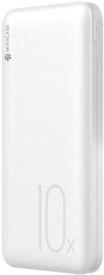 מטען נייד/סוללת גיבוי Miracase MPB10PD 22.5W 10000mAh – בצבע לבן