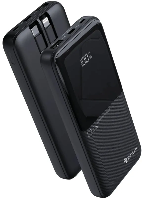 מטען נייד/סוללת גיבוי Miracase MPB10PD22.5W2CB 10000mAh