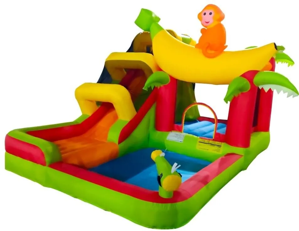 מתקן מתנפח לגינה עולם הקופים MiraJump MJ07