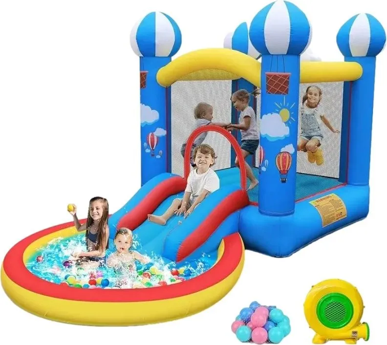 מתקן מתנפח לגינה טירת הכדורים MJ68 מבית Mirajump