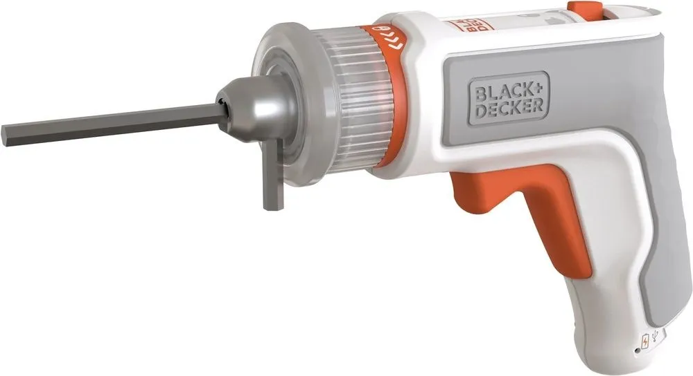 מברגה נטענת עם מתאם אלן Black+Decker BCRTA01 3.6V